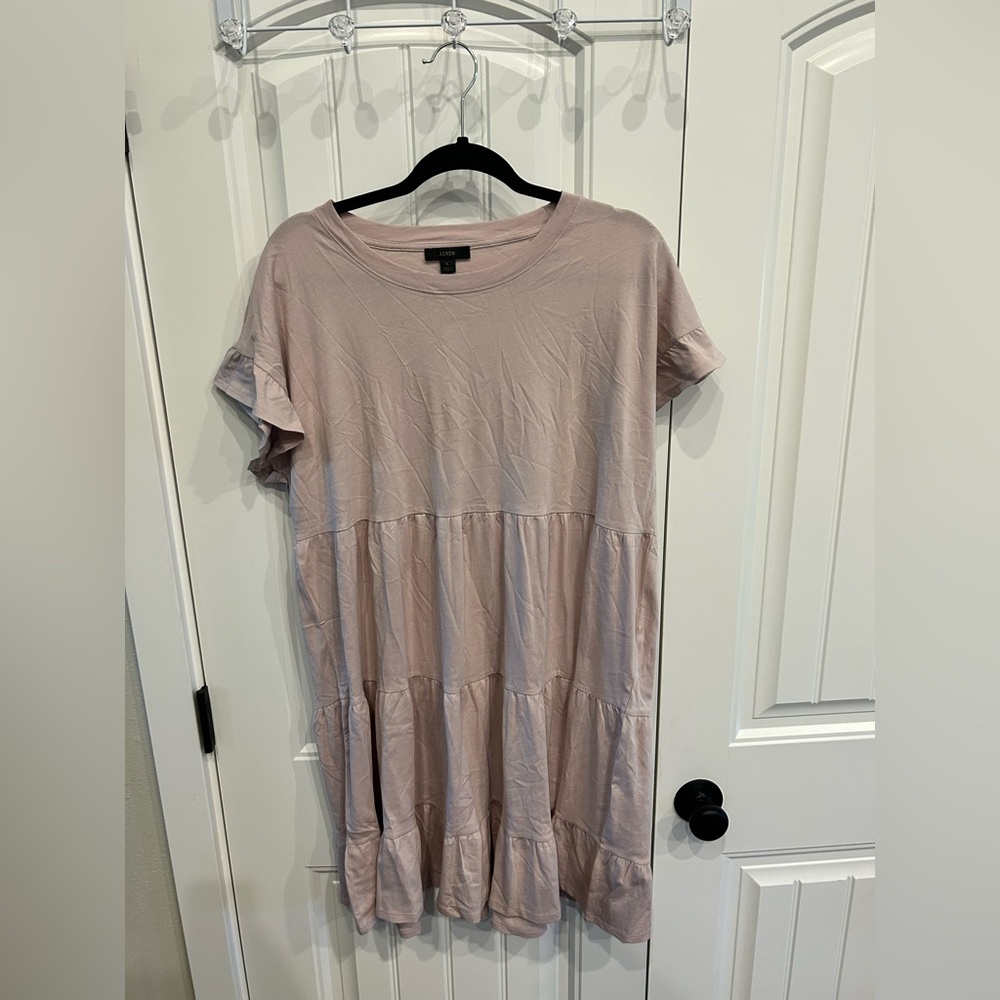 J crew large purple mini dress